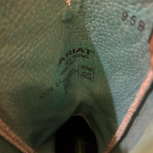 ARIAT BOOTS WOMENS SIZE 9.5 - Picture 5 of 6